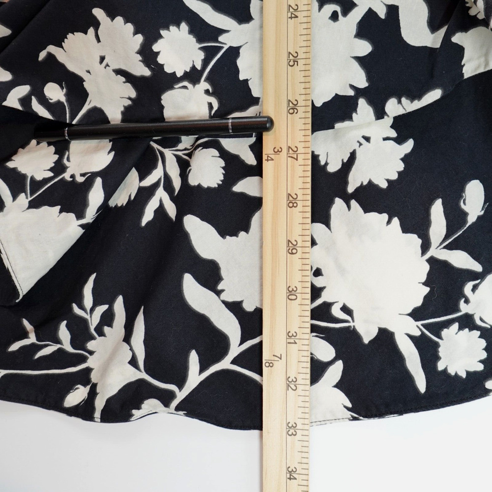 Johanna Ortiz x H&M Floral Skirt 14 Black Flounced Frill Flamenco Lola Rumba - Picture 15 of 15